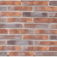 Плитка Лонг Форд 30 Красно-коричневый с черными вставками, Loft Brick